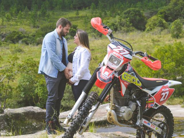 Gestante de Ensaio Gestante