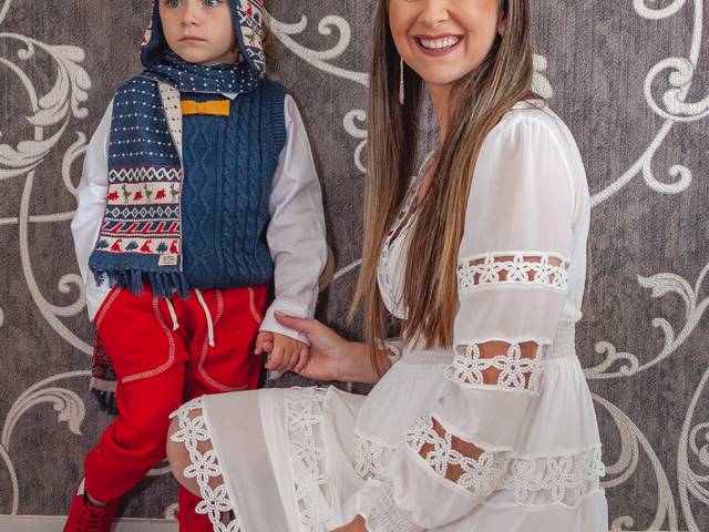 Ensaio de Théo Bernardes e Grazi Bernardes