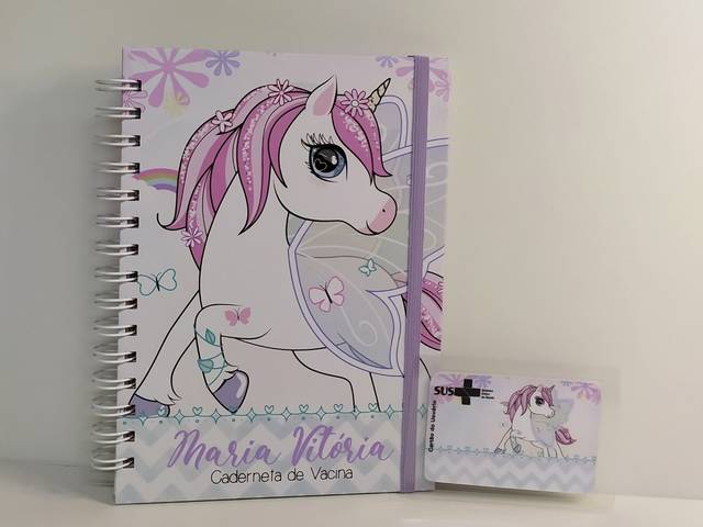 Bebê de Kit Caderneta de Vacina e Cartão do Sus