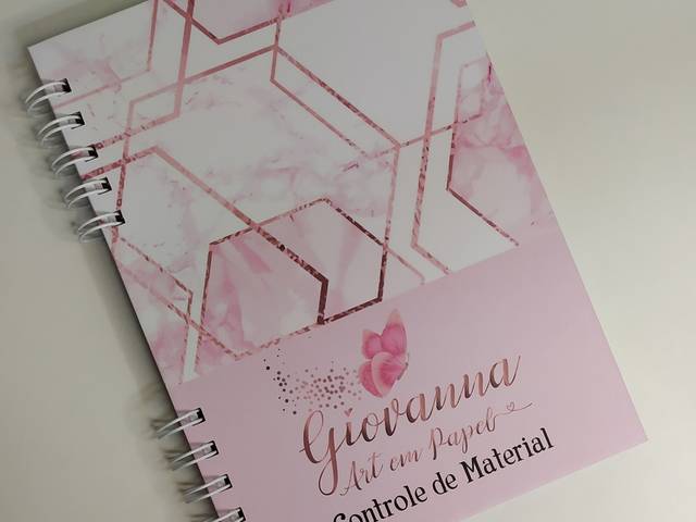 Encadernação de Controle de Material