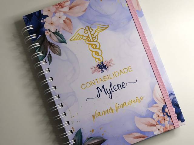 Encadernação de Controle Financeiro