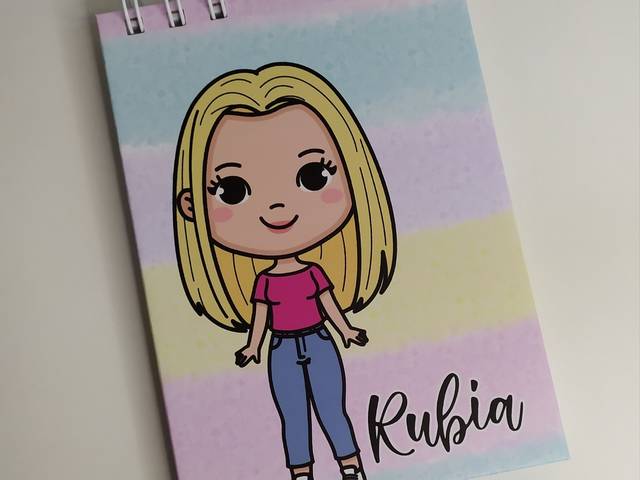 Encadernação de Bloquinho tamanho A6