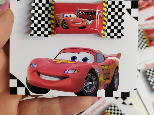 Mimos Cliente de Card com balinha Menor