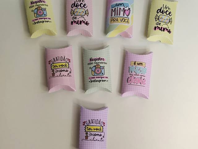 Mimos Cliente de Caixa almofada para balinha