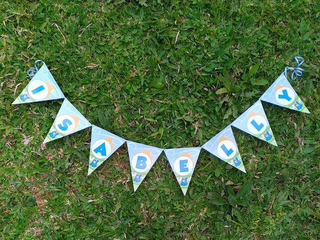 Lembrancinha de Bandeirinha com o nome