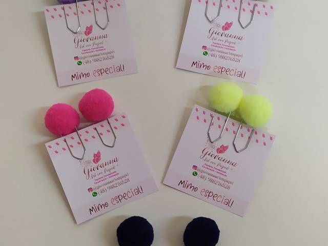 Mimos Cliente de Card com clip personalizado