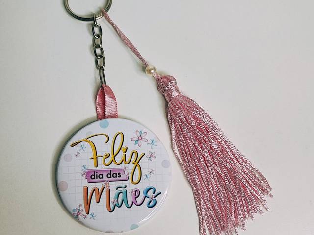 Buttons de Button Chaveiro espelho