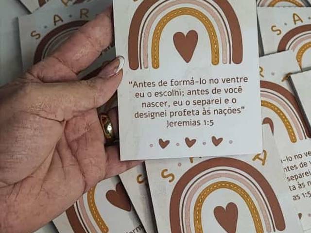 Lembrancinha de BLOQUINHO BLOCADO