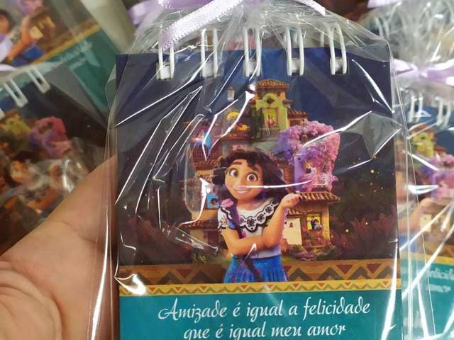 Lembrancinha de BLOQUINHO TAMANHO A7