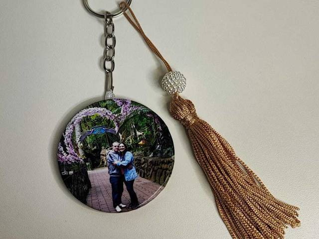 Dia dos Namorados de BUTTON CHAVEIRO ESPELHO