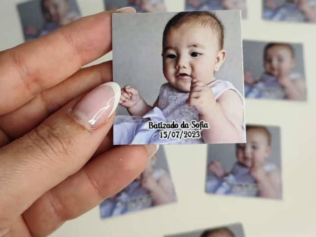 Lembrancinha de FOTO POLAROID IMÃ DE GELADEIRA