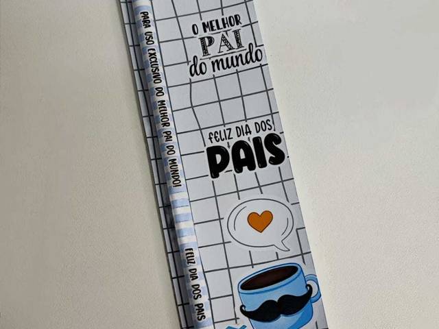 Dia dos Pais 2025 de CARD COM CANETA OU LÁPIS