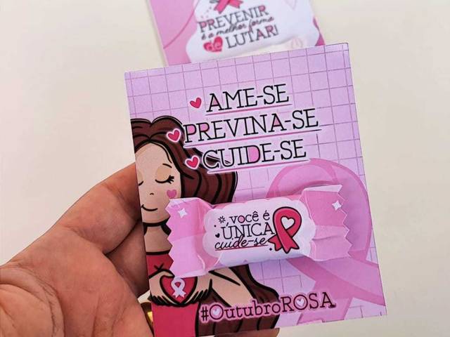 Outubro Rosa 2025 de CARD COM BALINHA