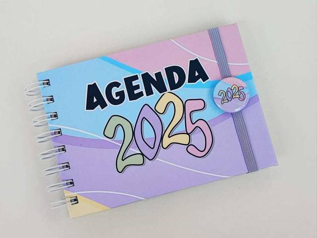 Agenda e Planner 2025 de MINI AGENDA CANDY COLOR 2025