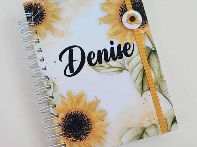 Encadernação de Caderno A5 com 100 folhas