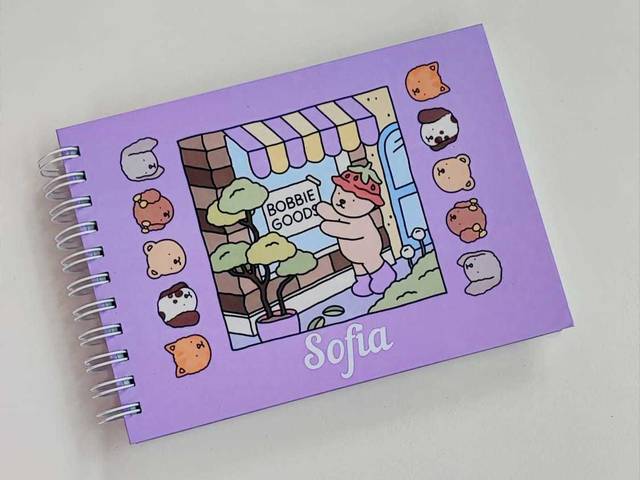 Escolar 2025 de Livro de Colorir Bobbie Goods