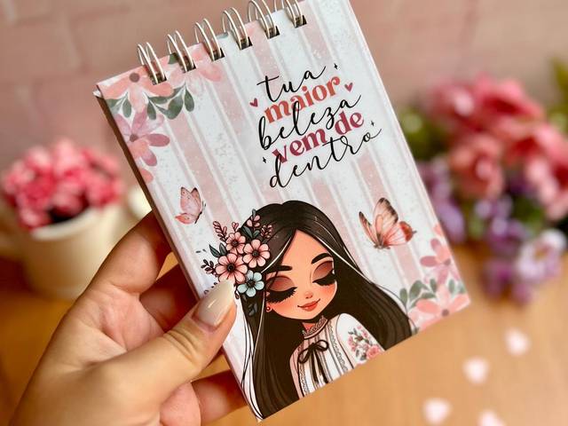 Dia das Mulheres 2025 de Bloco de Anotações A7 e A6