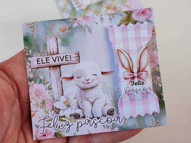Páscoa 2025 de CARD COM BALINHA