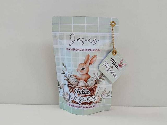 Páscoa 2025 de Saquinho Zip com 2 sonho de valsa!