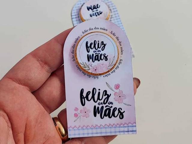 Dia das Mães 2025 de CARD COM MOEDA DE CHOCOLATE
