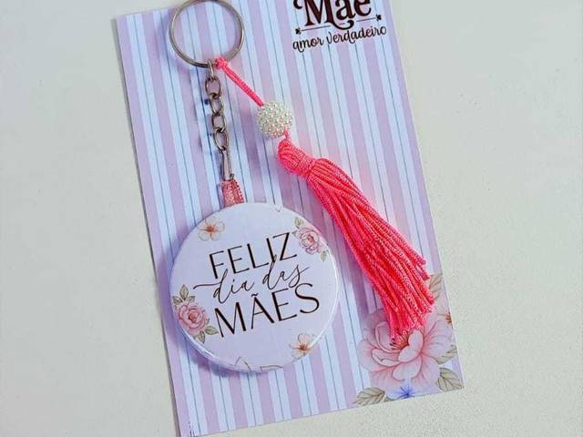 Dia das Mães 2025 de BUTTON CHAVEIRO ESPELHO
