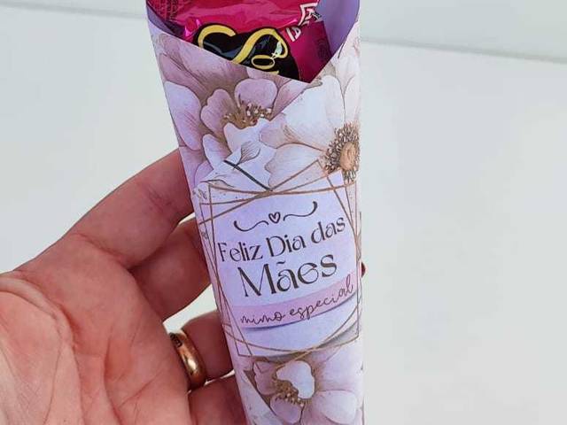 Dia das Mães 2025 de Mini buque com bombons