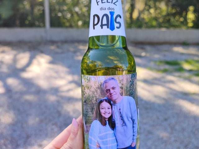 Dia dos Pais 2025 de CERVEJA PERSONALIZADA COM FOTO