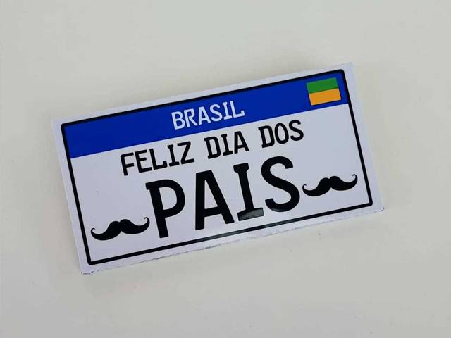 Dia dos Pais 2025 de CAIXA PARA BARRA DE CHOCOLATE