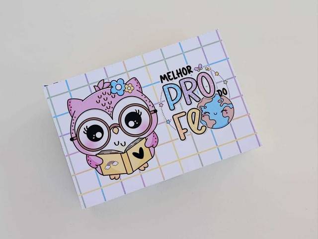 Dia dos Professor 2025 de CAIXINHA PARA BOMBOM