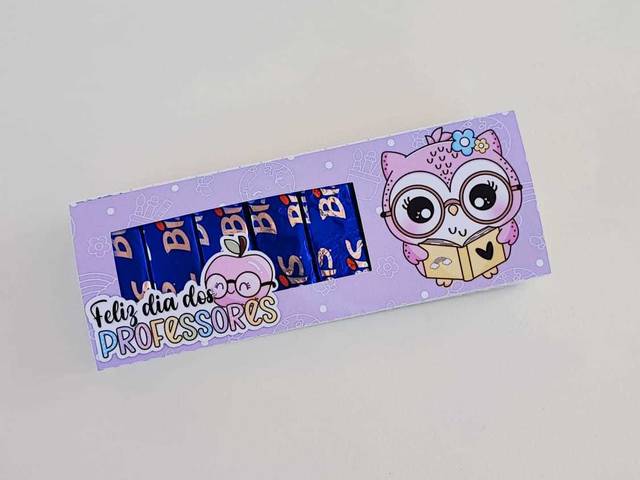 Dia dos Professor 2025 de CAIXA DE BIS PERSONALIZADA