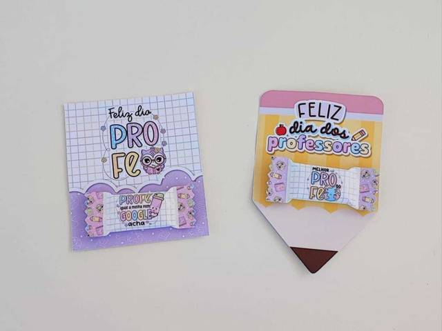 Dia dos Professor 2025 de CARD COM BALINHA