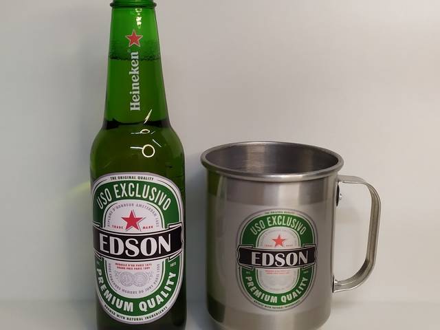Natal 2025 de Kit Caneca de alumínio e Cerveja