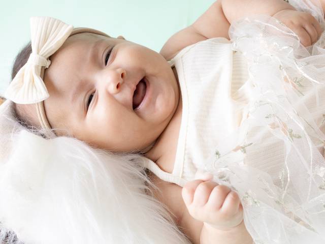 Acompanhamento infantil de Laura - 3 meses