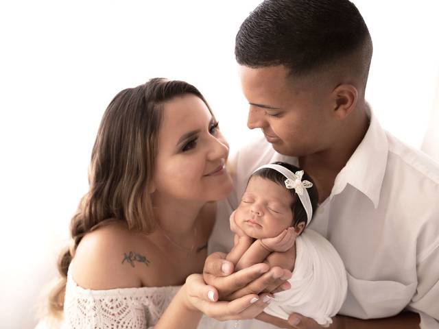 Recém-nascido de Quando tudo dá certo | Anne Louíse 28 dias