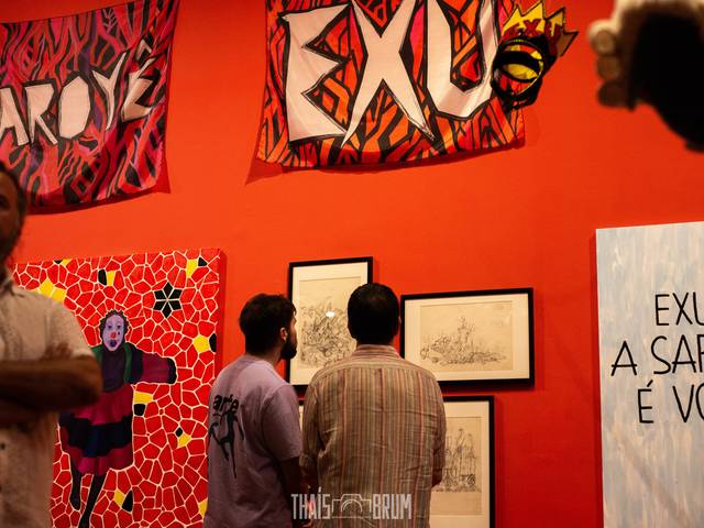 Carnaval de Abertura da exposição 