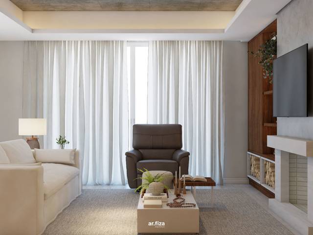 Interiores de Lar. Lume | Social