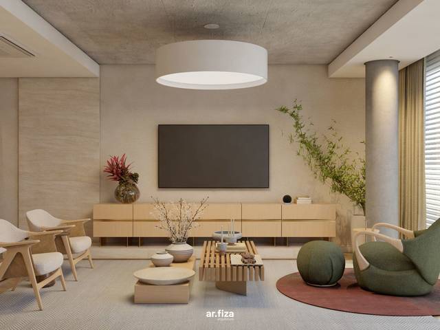 Interiores de Lar. Pampa