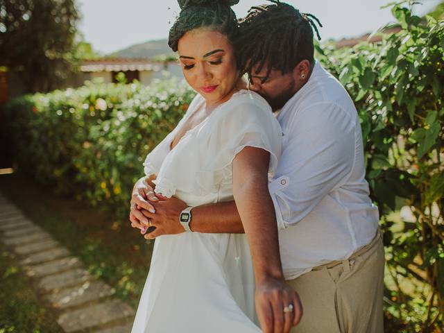 Casamento de Fotografia de Casamento Magé - RJ à luz do dia | Afrodengo - Fernanda e Gabriel