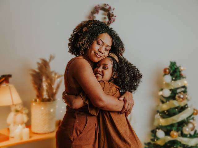 Famílias, Bebês e Crianças de Fotografia de Ensaio de Natal em Estúdio | Botafogo – Rio de Janeiro – RJ | Grazy, Neto, Sarah e José |