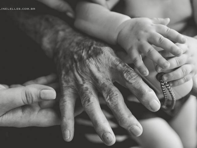 Famílias, Bebês e Crianças de Série Série Fotográfica Quatro Gerações - Ensaio II
