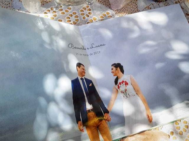 Álbum Impresso de Álbum Fotográfico Impresso Capa Fotográfica | Casamento Luana e Bernardo | Meu Álbum Afetivo