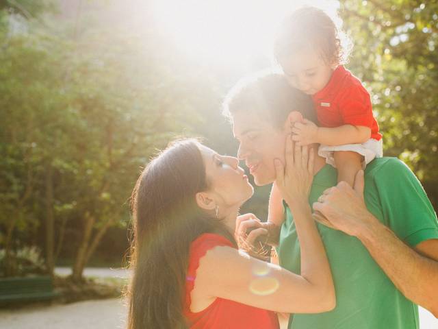Famílias, Bebês e Crianças de Sessão de Natal | Família Laura, Toni e Antônio