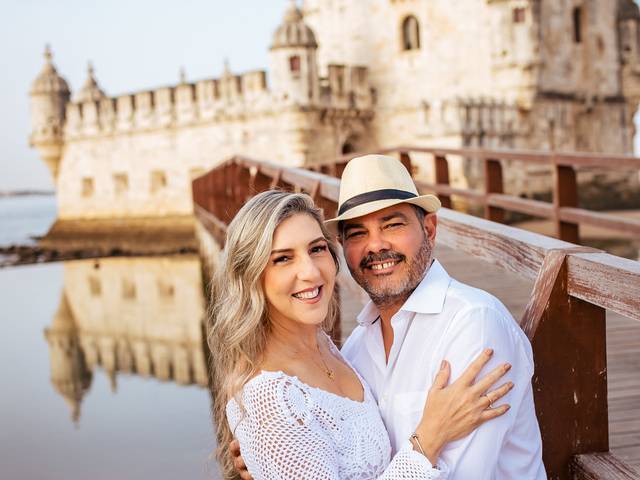 Casal  de Adriana e Henrique