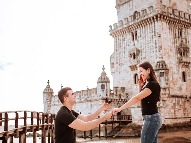 Casal  de Patrícia e Alan