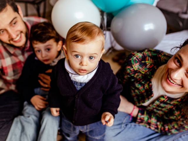 Família de 1 ano do Benício