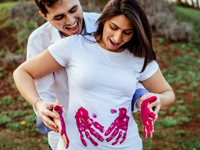 Gestante de Fernanda e João - Revelação