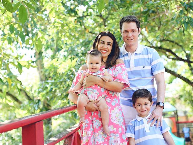 Ensaio Família de Maria Paula - 8 meses