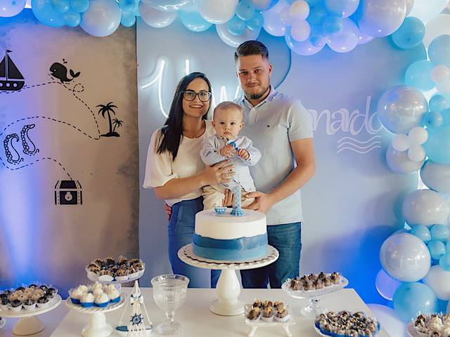Aniversários Infantis de Leonardo - 1 Ano