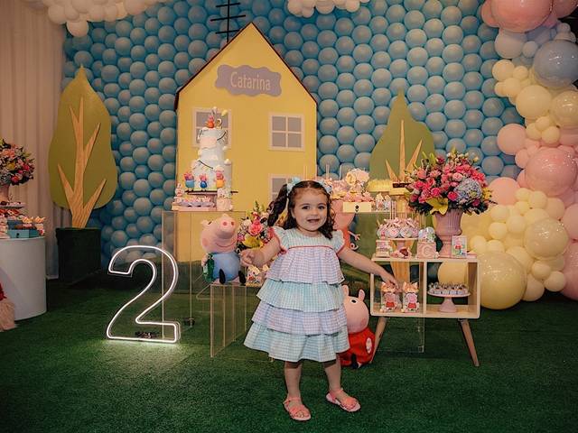 Aniversários Infantis de Catarina - 2 Anos