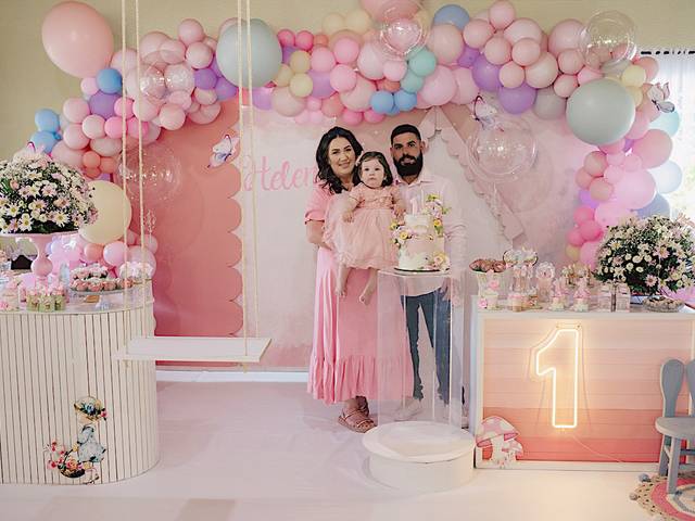 Aniversários Infantis de Helena - 1 Ano